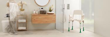 Duschhocker / Duschstuhl Aquatec PICO GREEN