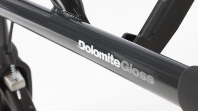 Rollator Dolomite Gloss Detailansicht Logo
